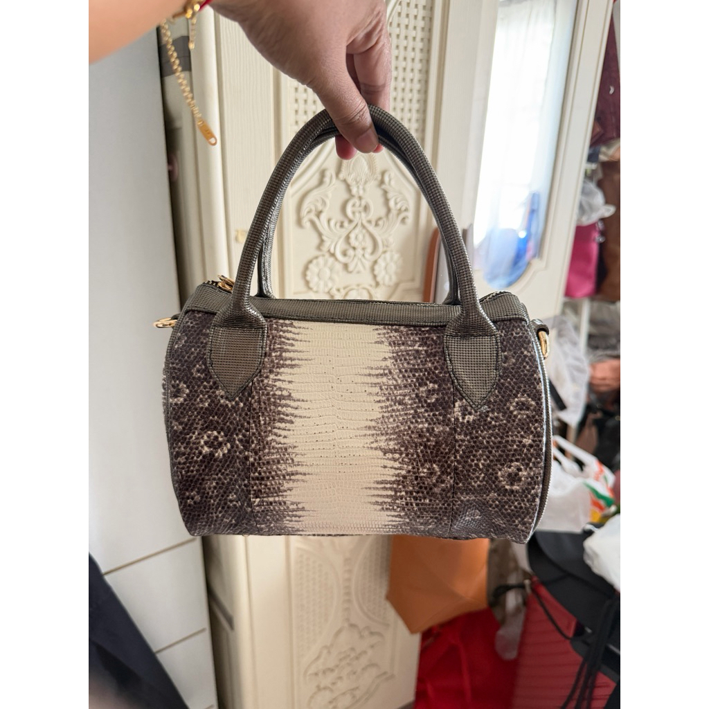 tas speedy selempang kulit asli