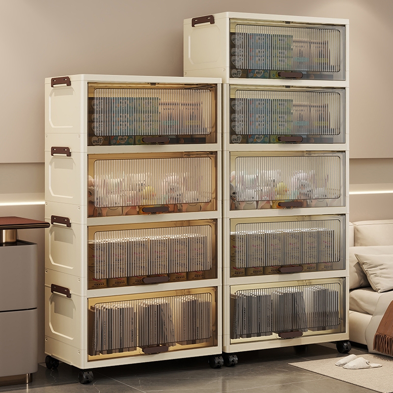 Flip Lemari Plastik Lemari Plastik Susun Lipat Lemari Plastik Transparan Tanpa Instalasi Ada Roda