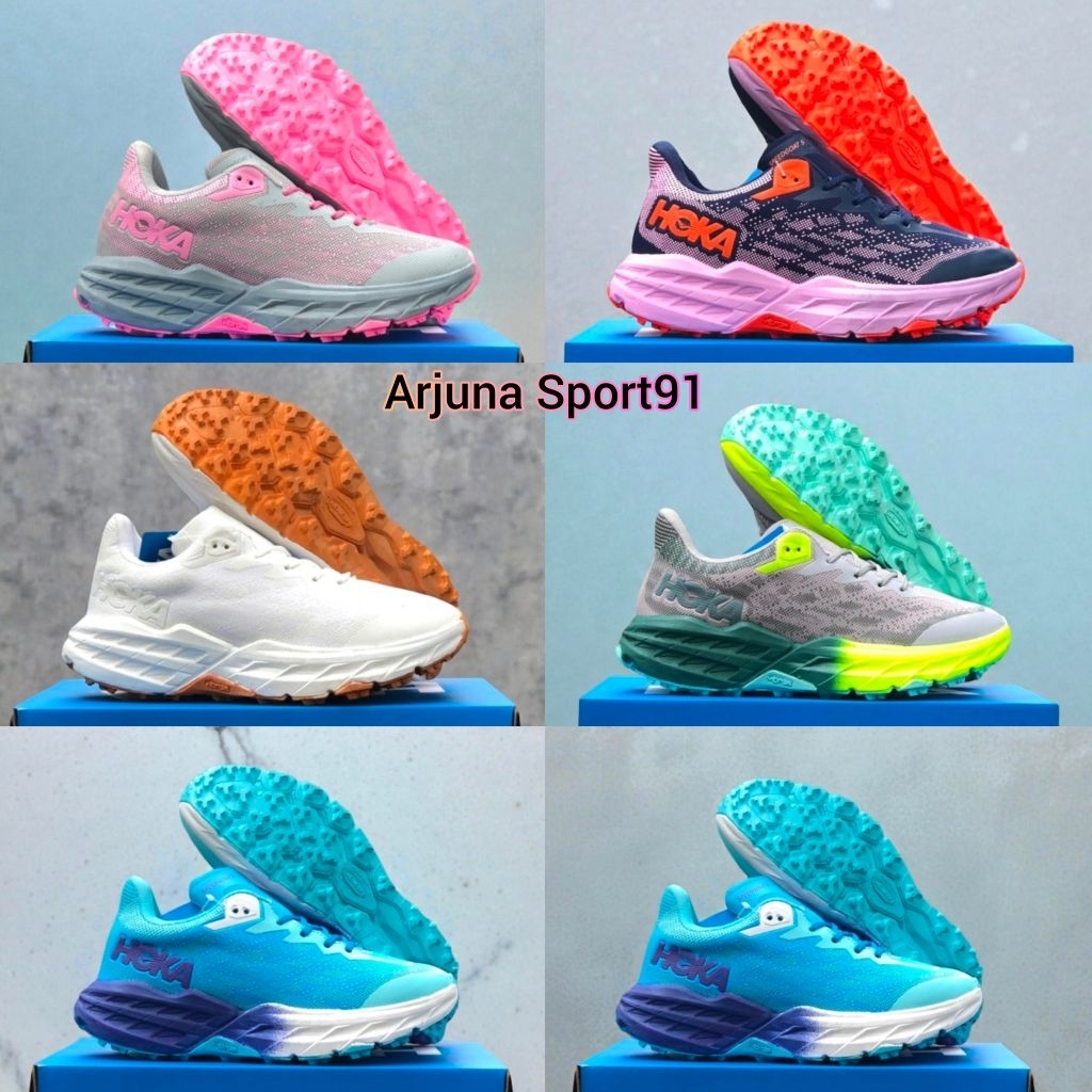 Sepatu Running Wanita Hoka speedgoat 5 Trail Run Terbaru