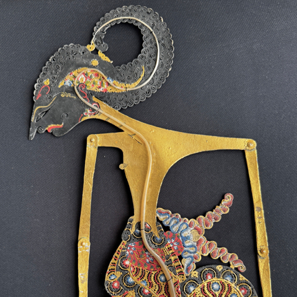 Arjuna Janaka Raden – Wayang Kulit Asli Ukuran Standar Pentas Pedalangan Murah Berkualitas Halus Alu