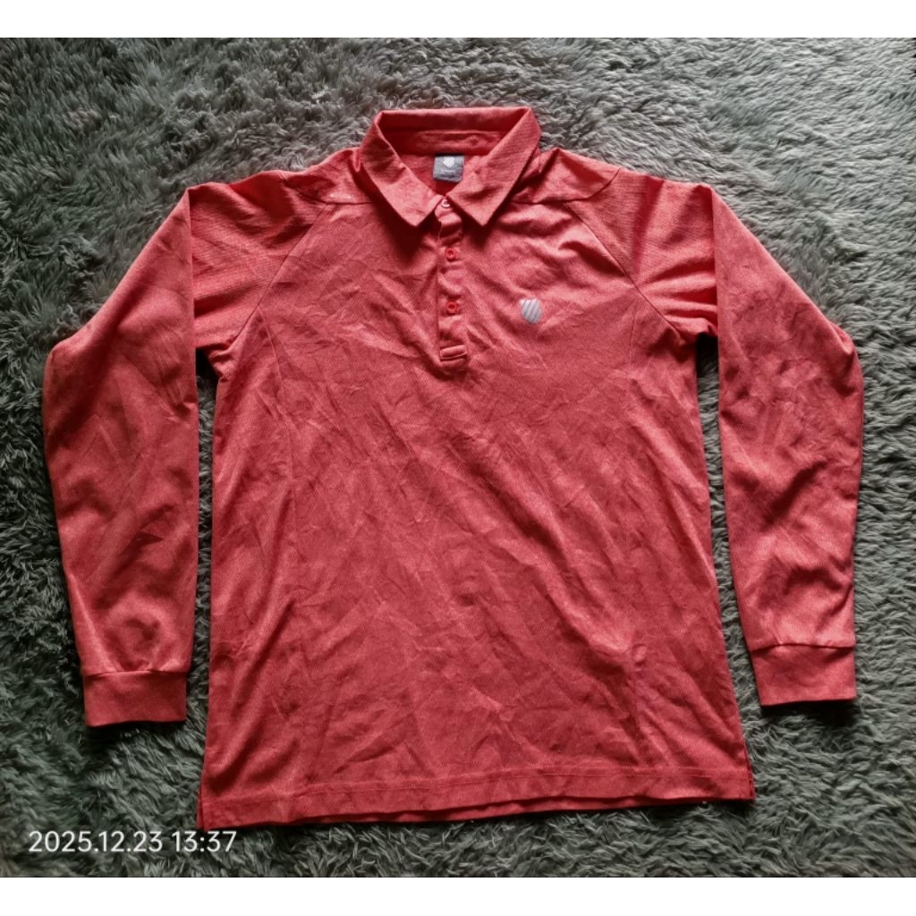 K SWISS baseleyer polo panjang second brand