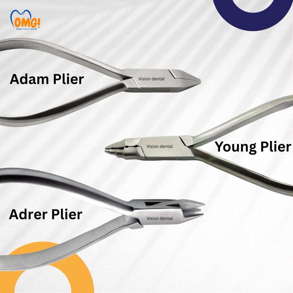 Tang Ortho Plier/Tang Orthodontik/ adam plier/Bird Beak/adrer plier/young plier/tang borobudur/ tang