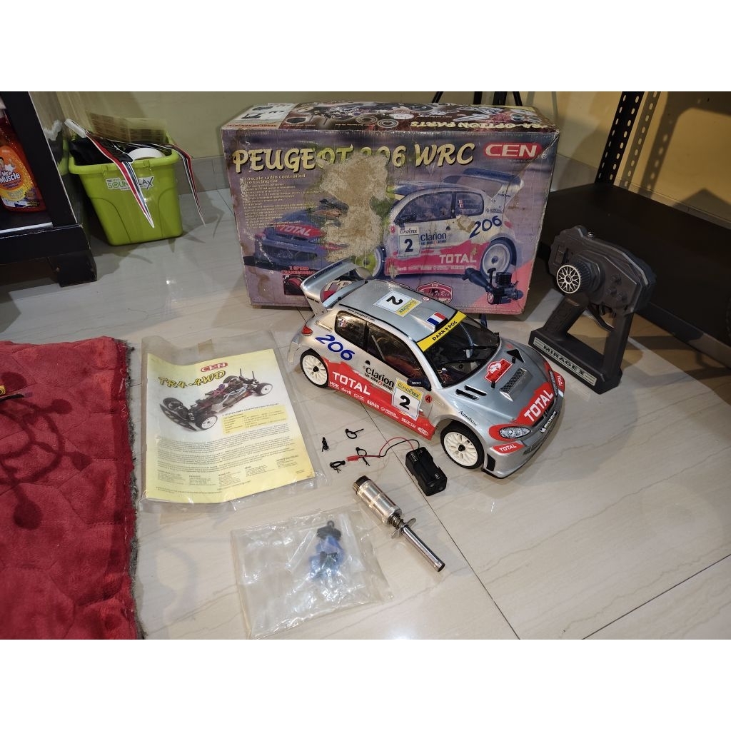 Rc rally CEN TR4 NITRO 1/10 2SPEED