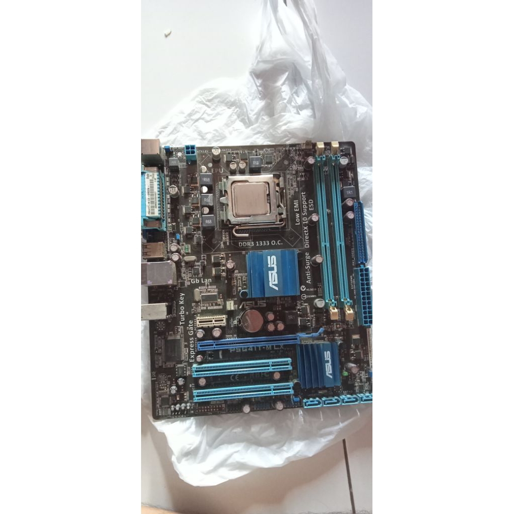 Paketan Motherboard Asus G41 + Intel Core 2 Quad Q9400