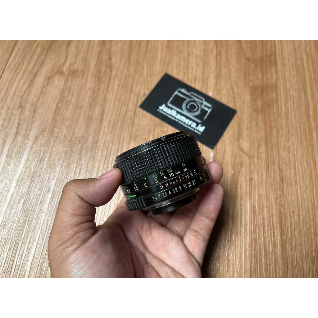 CANON 50MM F1.4 FD MANUAL MURAH ADA BONUS