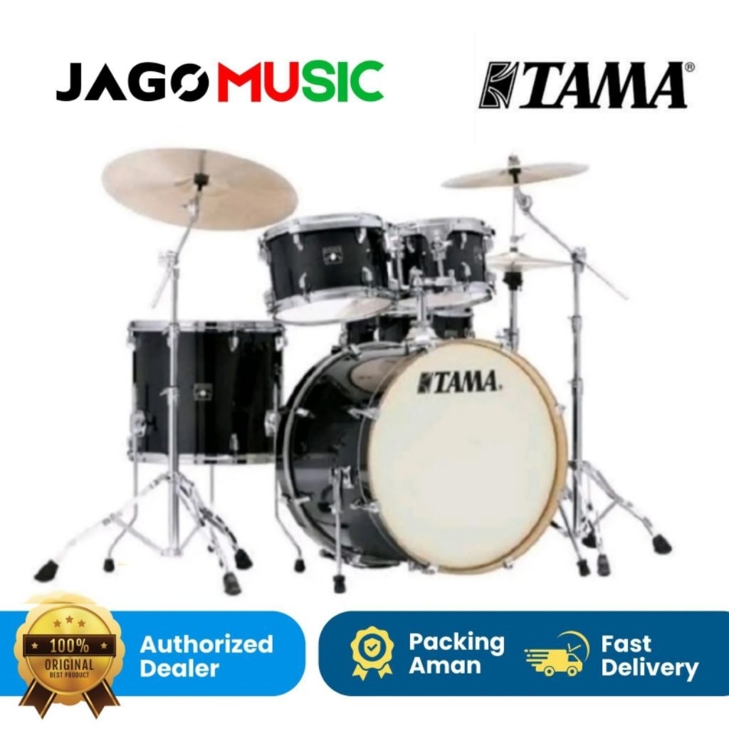 Drum TAMA CL52KRSP TPB Superstar Classic Exotix 5piece Tanpa Cymbal