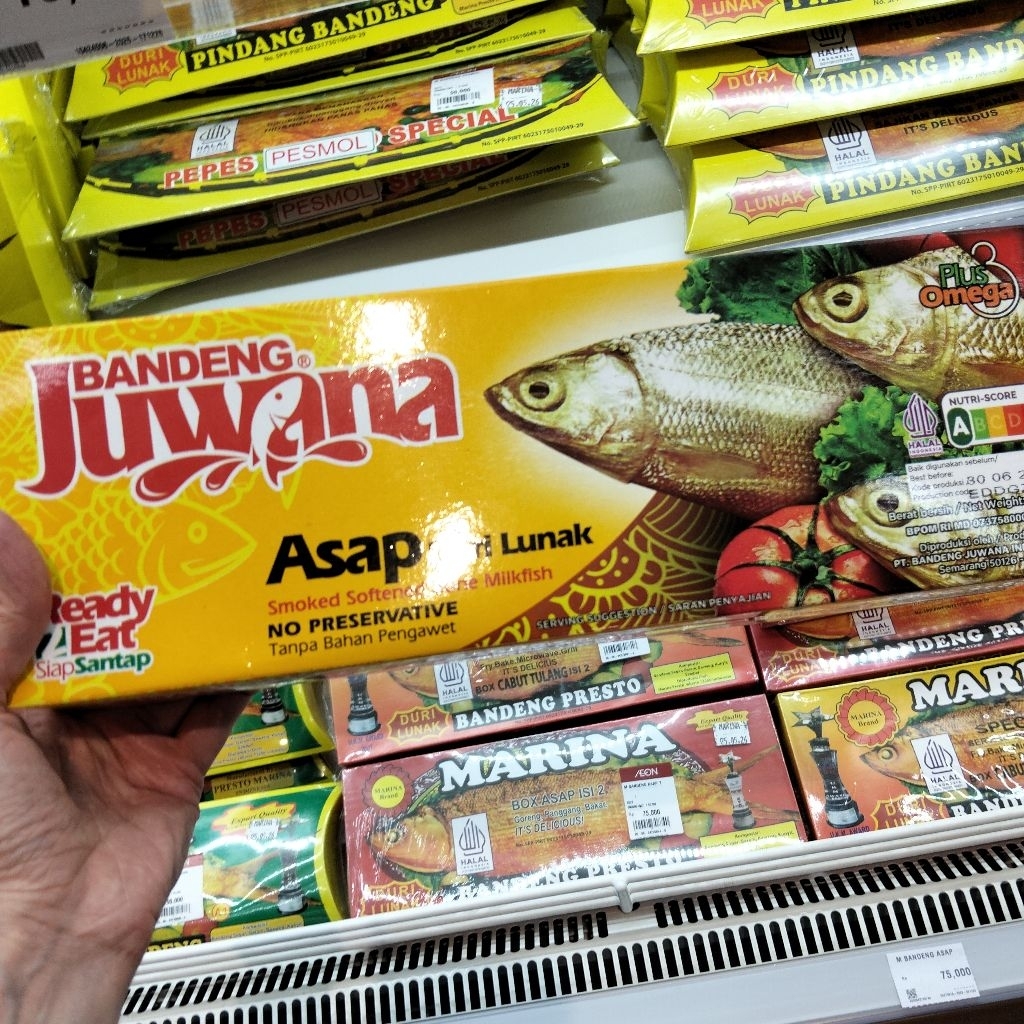 Bandeng Juwana Ikan Asap Duri Lunak 300g Ikan Bandeng