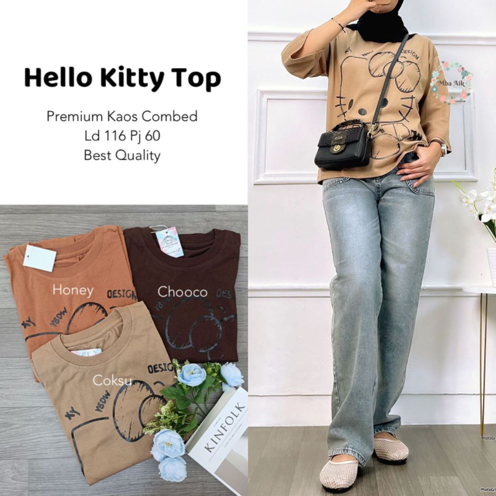 blouse wanita || ootd berhijab || atasan wanita premium kaos ||