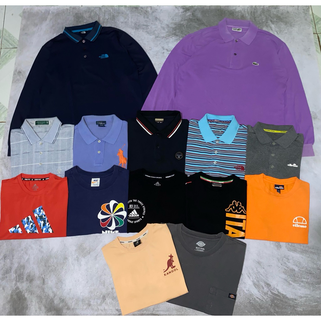T-SHIRT,POLO, JERSEY SECOND BRANDED