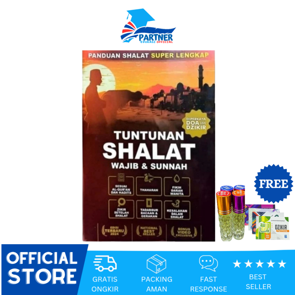 Buku Tuntunan Shalat Wajib & Sunnah Original Ust Adi Hidayat Super Lengkap