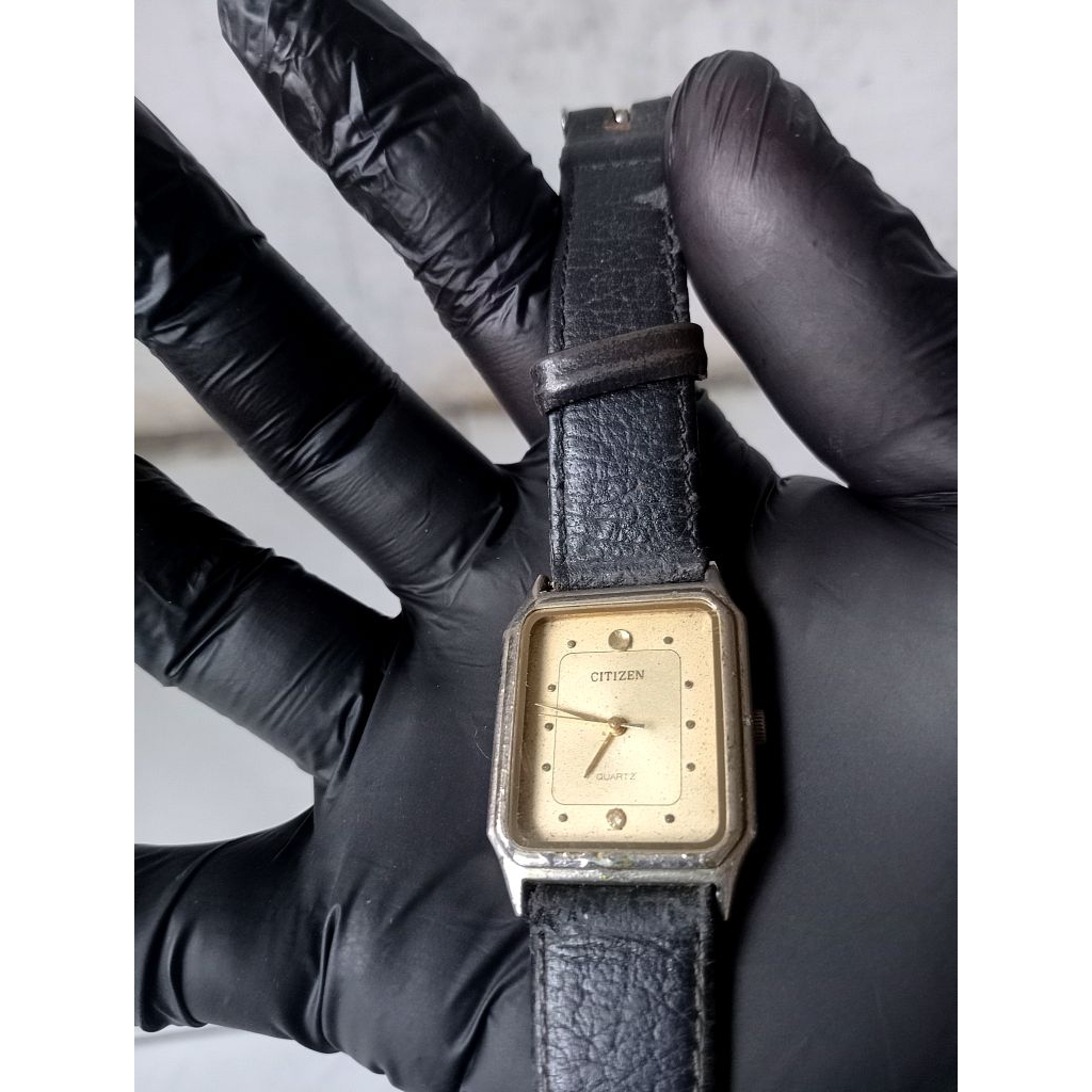 jam tangan tank vintage citizen second