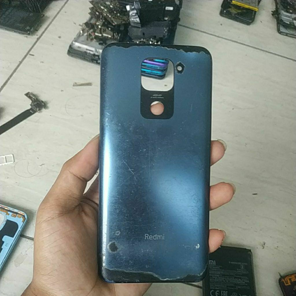 backdoor bekas redmi note 9,tanpa tombol tanpa kaca flash sesuai gambar