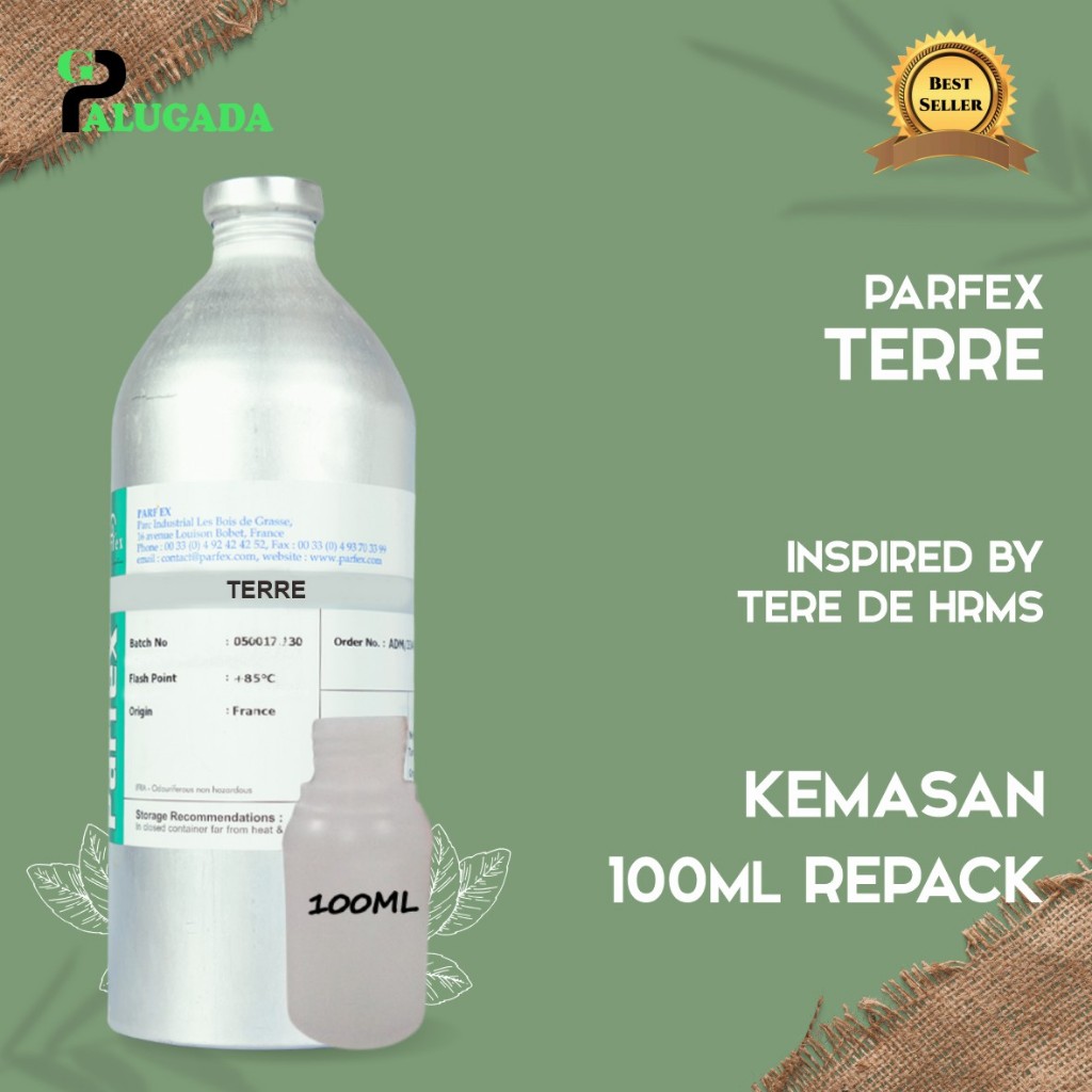 Bibit Parfum Murni TERRE |  PARFEX 100ml Repack