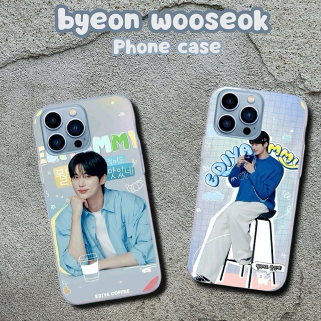 Casing iPhone dan android  - Desain Estetik, Tahan Lama, byeon wooseok