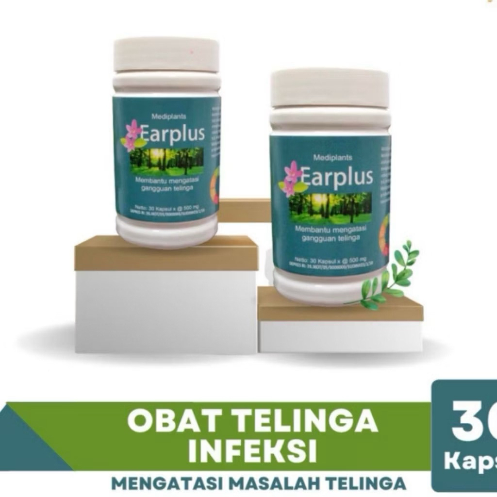 Terbaru EARPLUS Obat asli Herbal Telinga Berdenging Untuk Anak dan Dewasa