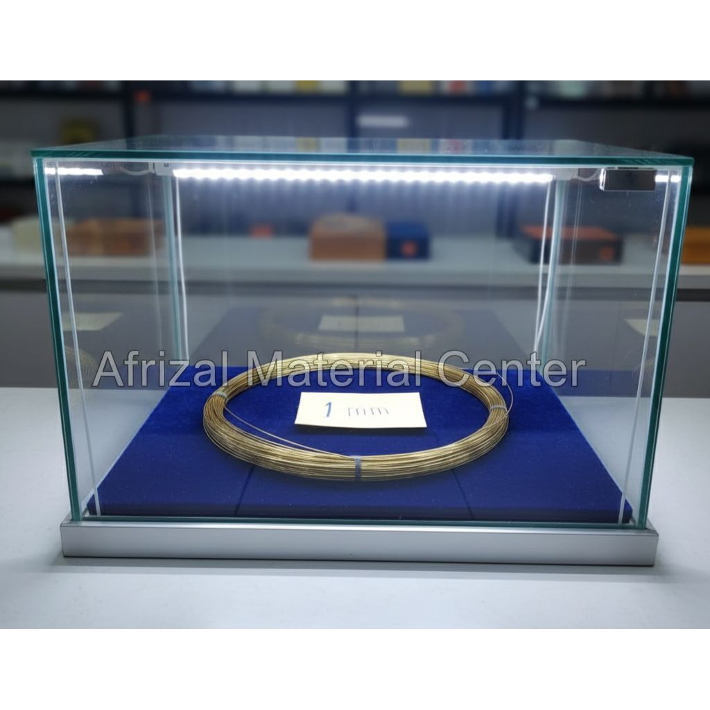 Kawat las kuningan 1mm x 1meter