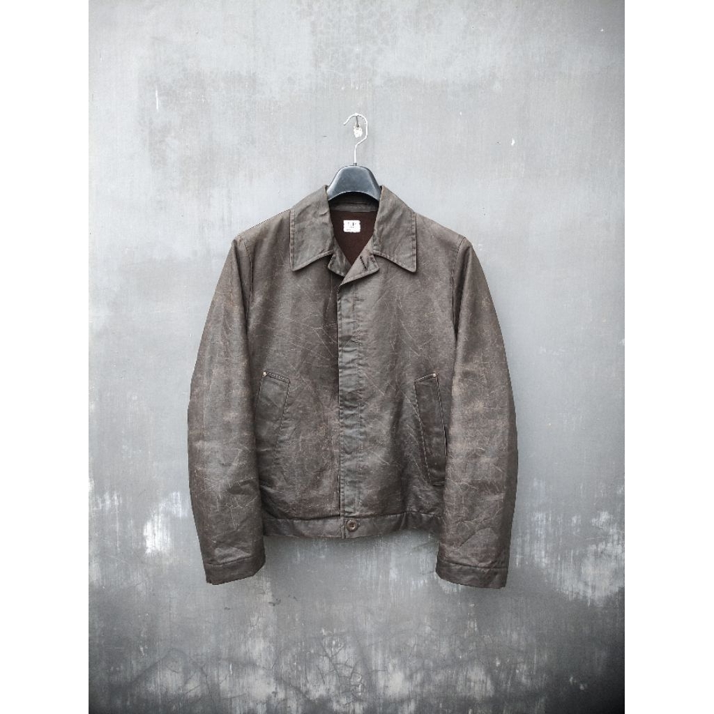 Cp company Leather jacket 2002 vintage anti bara