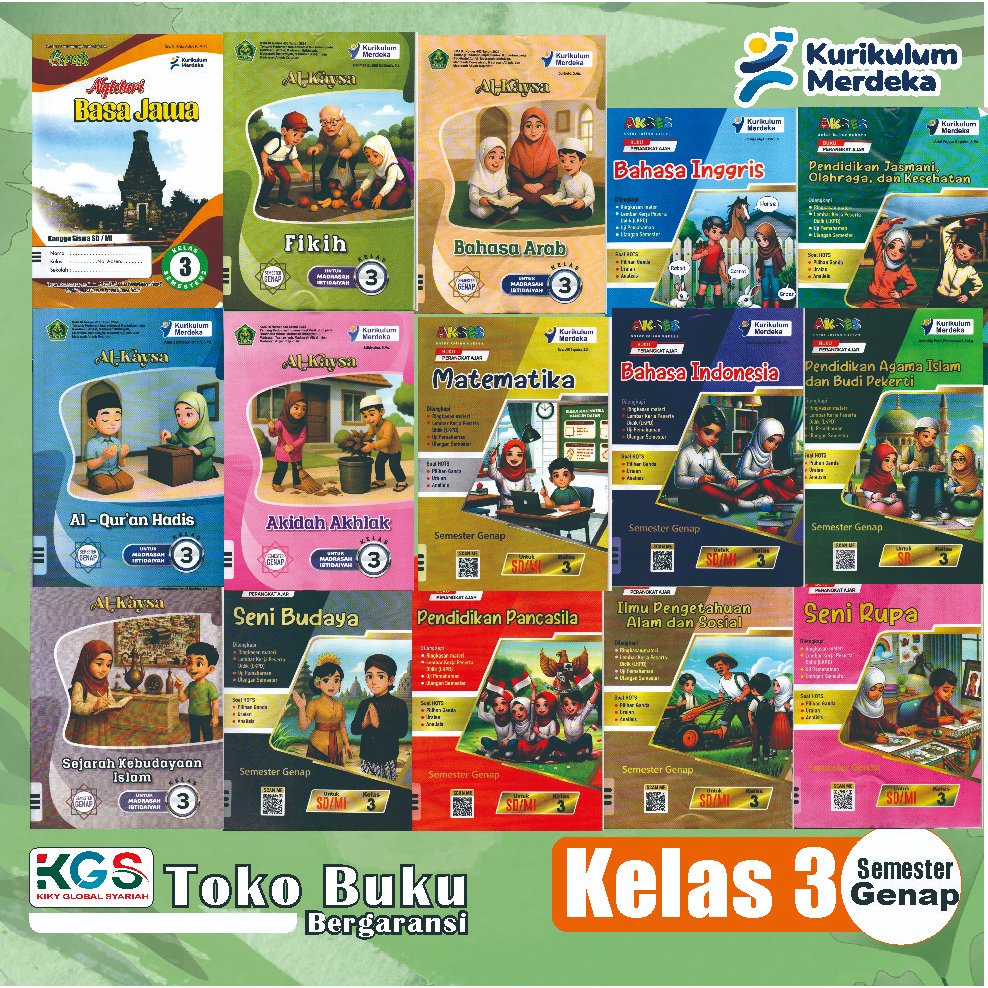 LKS // LKPD KELAS 3 SEMESTER 2 (GENAP) UNTUK SD/MI KURIKULUM MERDEKA