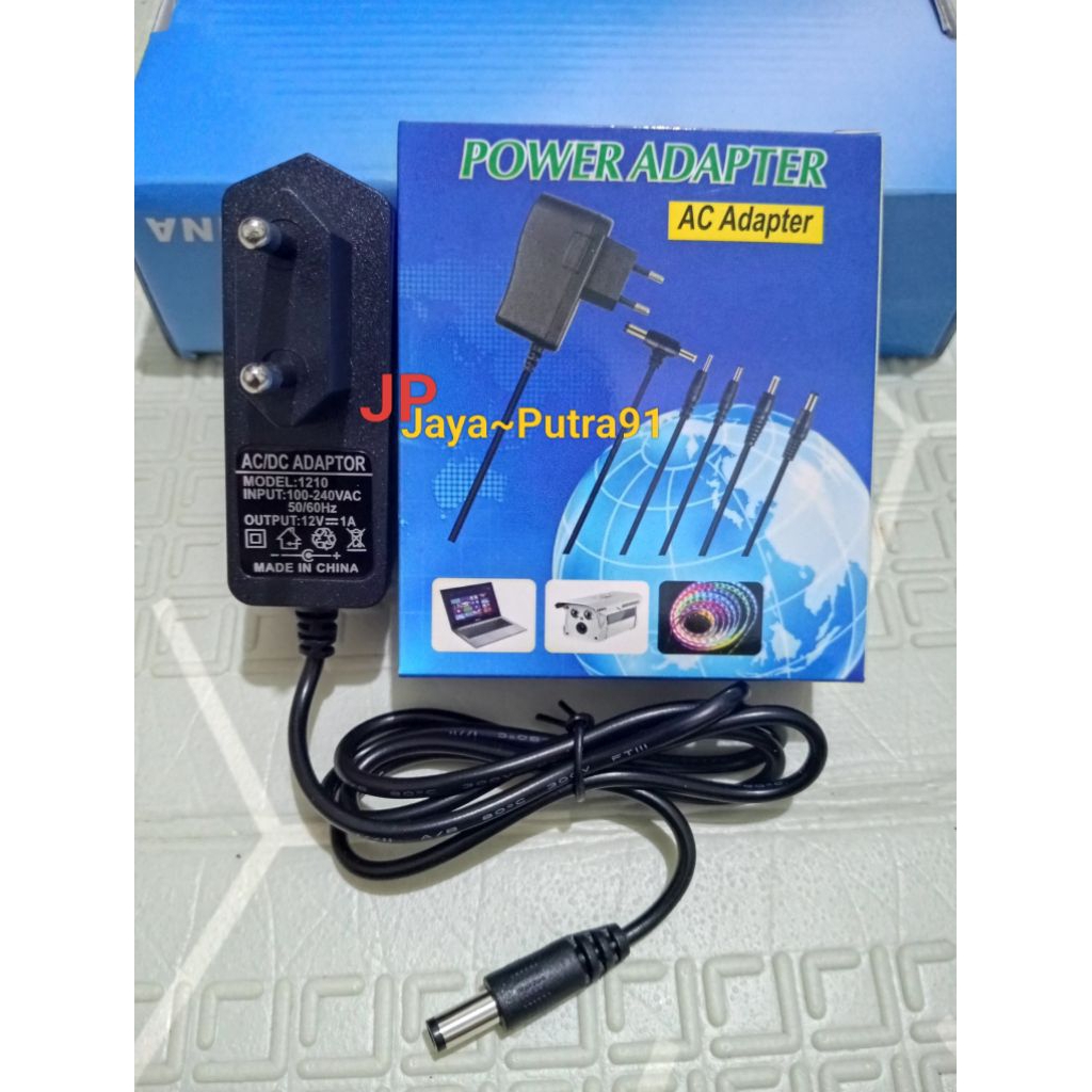Adaptor DC 12V 1A/adaptor DC 12 volt 1 ampere