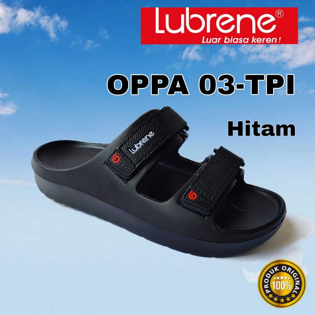 Lubrene Sandal Slop Anak Cowok Cewek Phylon Ringan fleksibel Size 35-40 Sendal Jepit OPPA Original