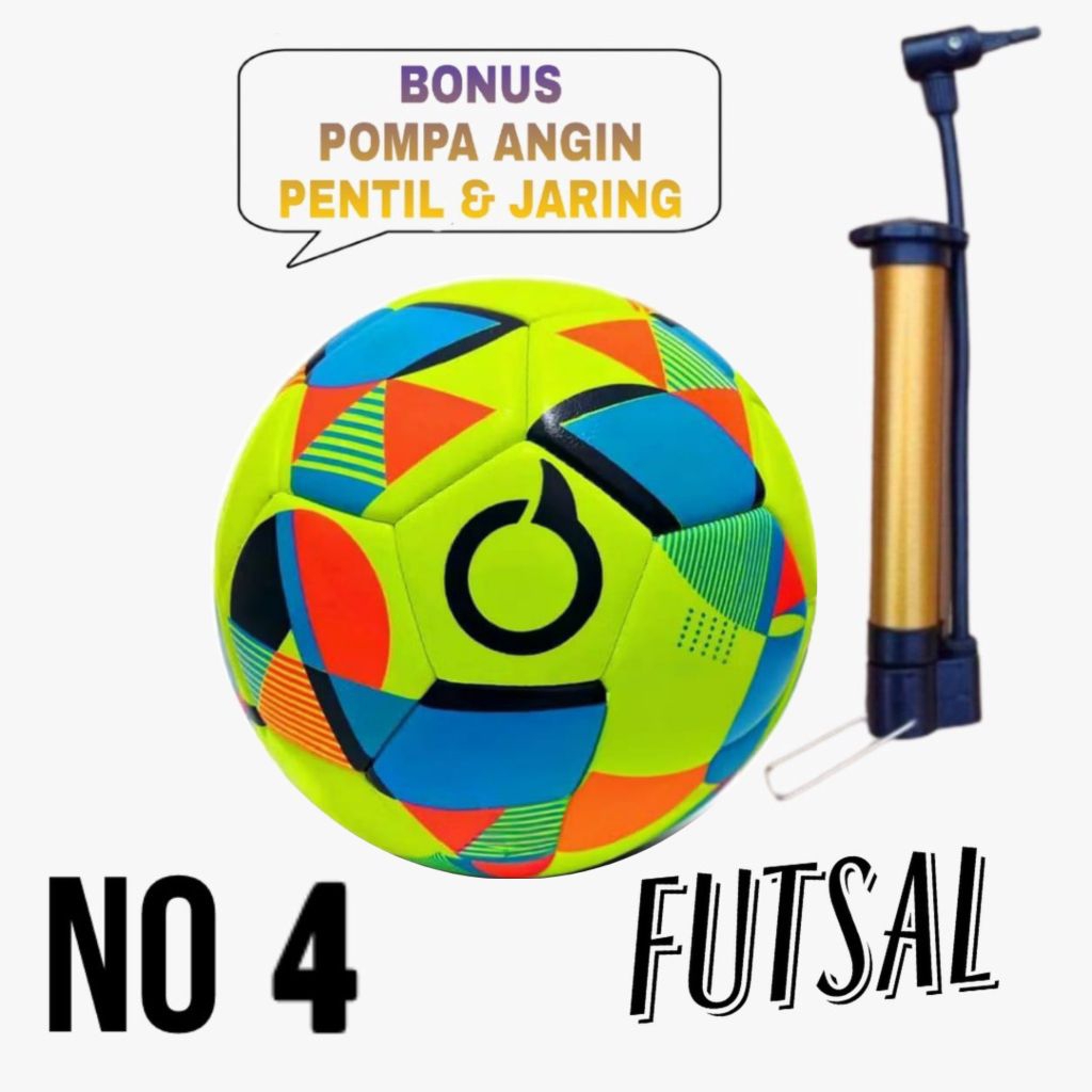Bola Futsal Ortuseight GRATIS POMPA,JARING DAN PENTIL