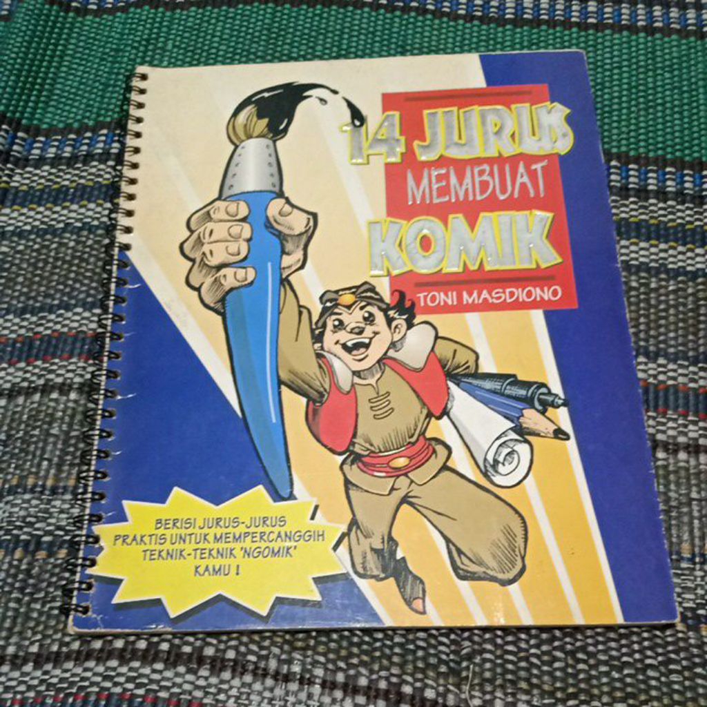 buku 14 jurus membuat komik