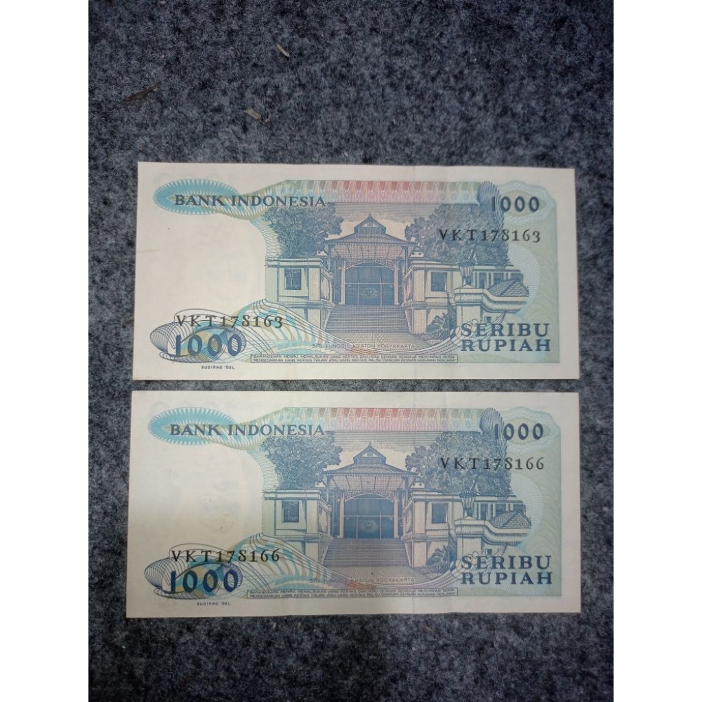 uang kertas kuno 1000 sisinga