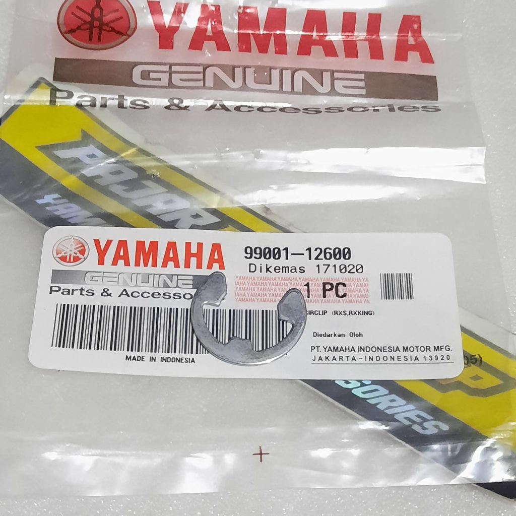 KLIP AS PERSENELING OPERAN GIGI RX KING CIRCLIP ASLI ORI YAMAHA 99001-12600