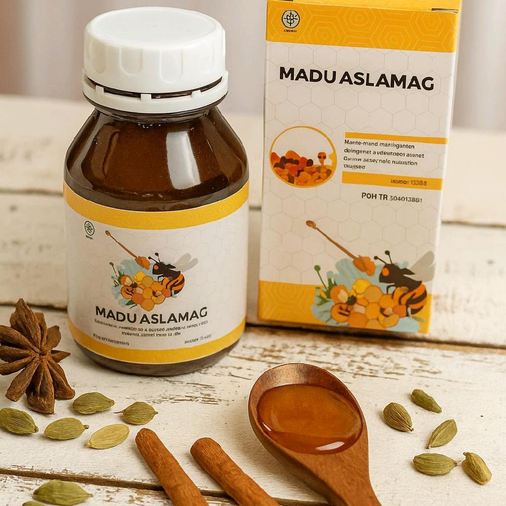 Madu Sehat lambung Aslamag Solusi Sakit Maag dan Asam Lambung Gerd