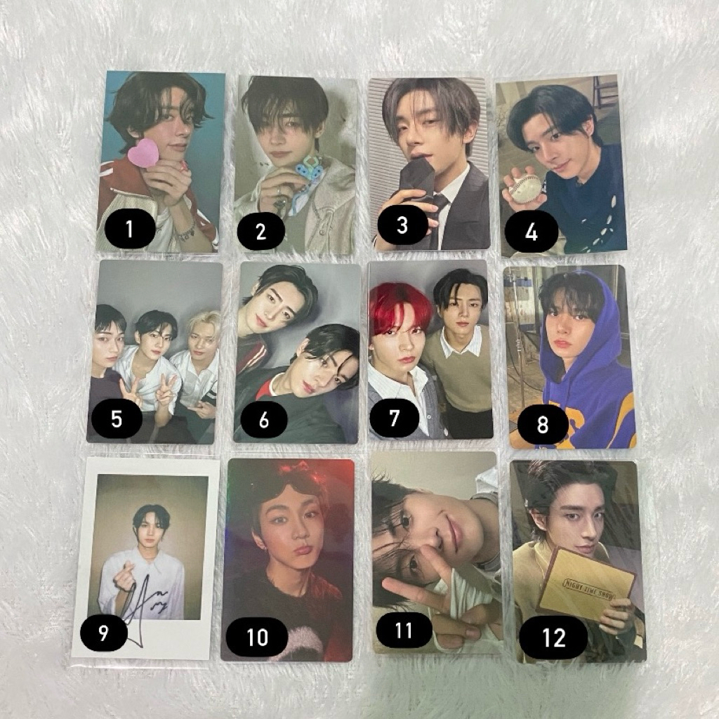 [[Official] Photocard Enhypen | AAB Jungwon Jake Dasi Necklace Jay Sunghoon Heeseung Hoodie Jay  | M