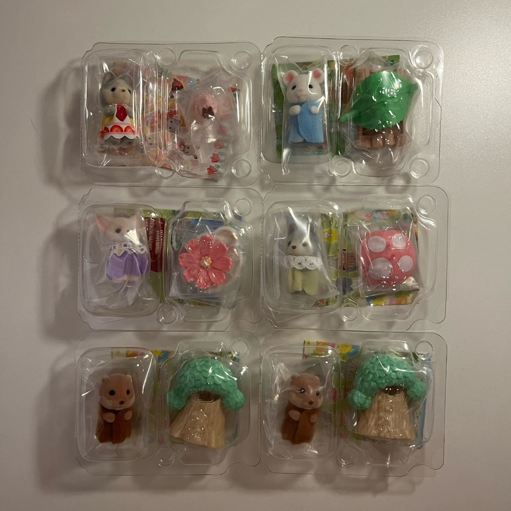 sylvanian baking baby party series baby costume series baby forest costume blooming baby friends ser