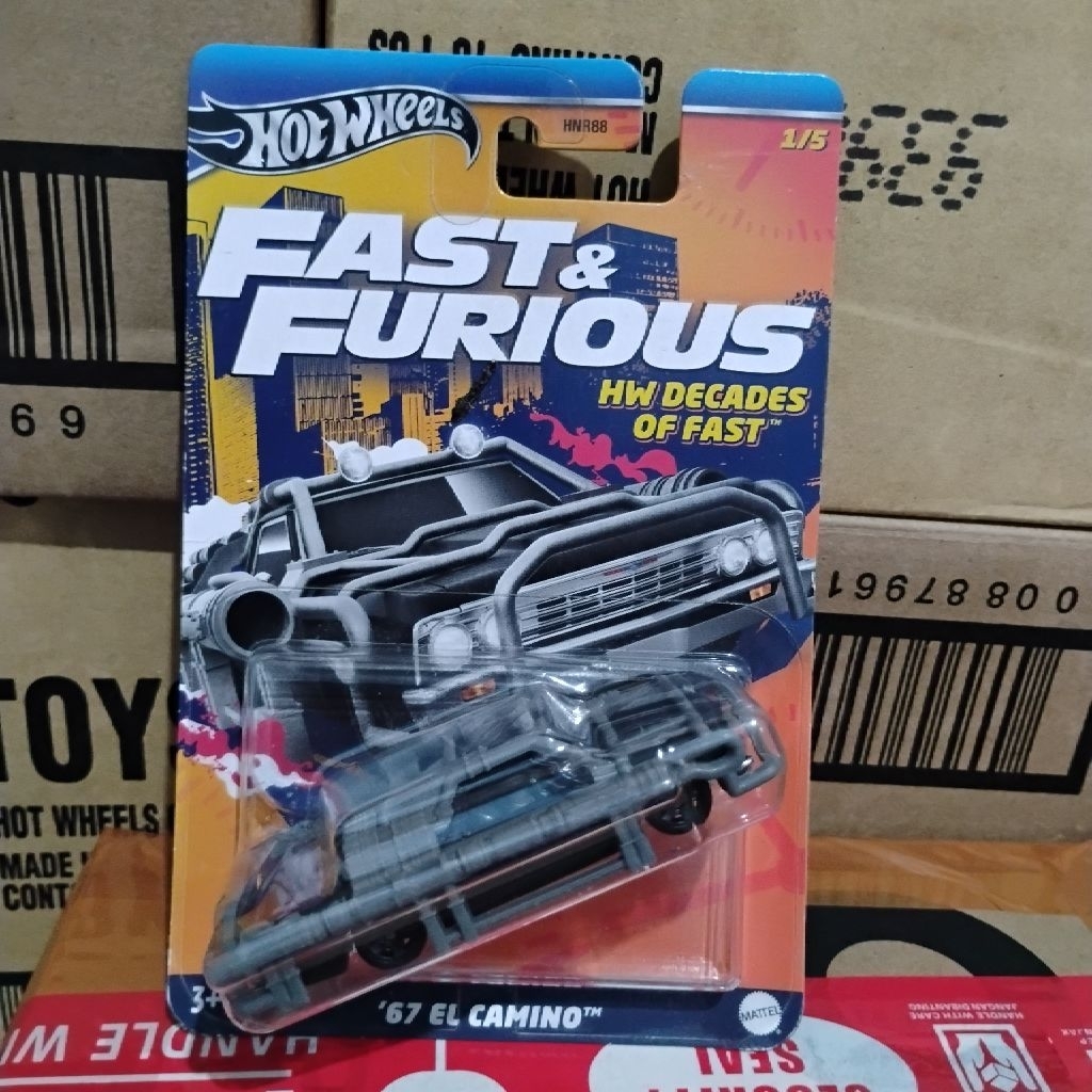 Hot wheels fast and furious 67 EL Camino