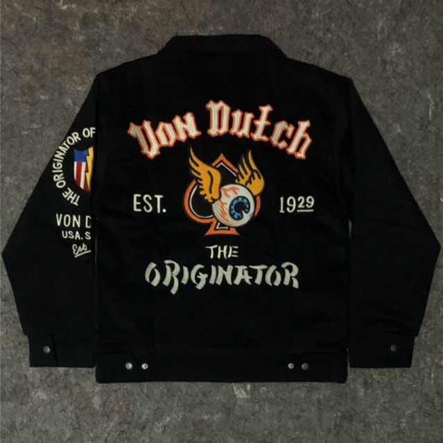 Work Jacket Von Dutch 1516 Black