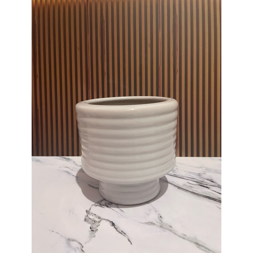 Keramik/Vas Bonsai Duduk Pilar Grade B