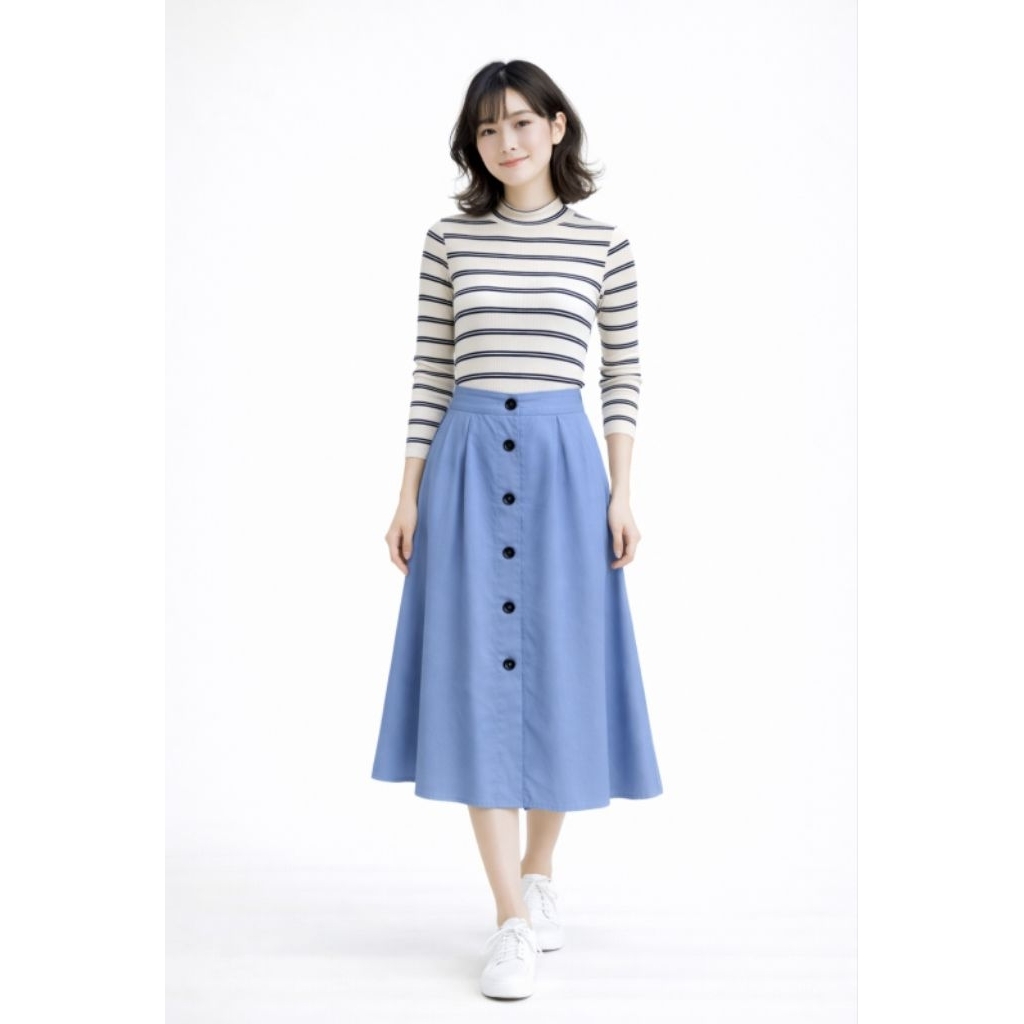 SALE : Skirt GU by UNIQLO Denim Blue (L)
