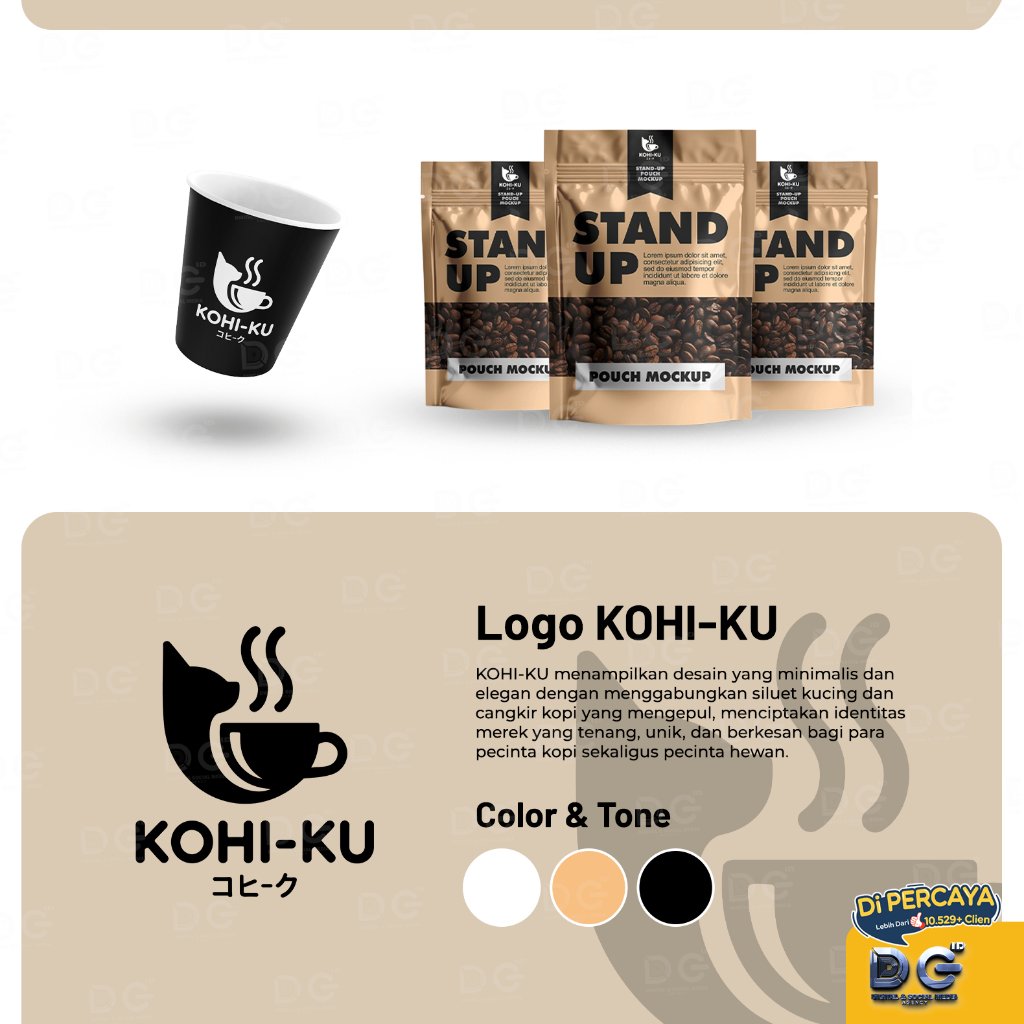 Jasa Desain Logo Coffee Shop – Brand Kopi Custom & Profesional