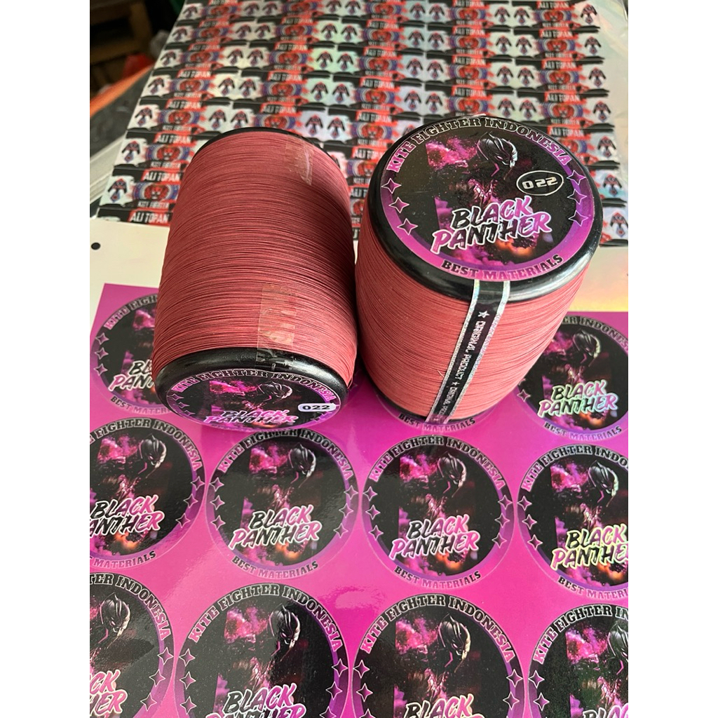 6000Yard matot Black Panther 022 Bahan putih import Racikan Turnament