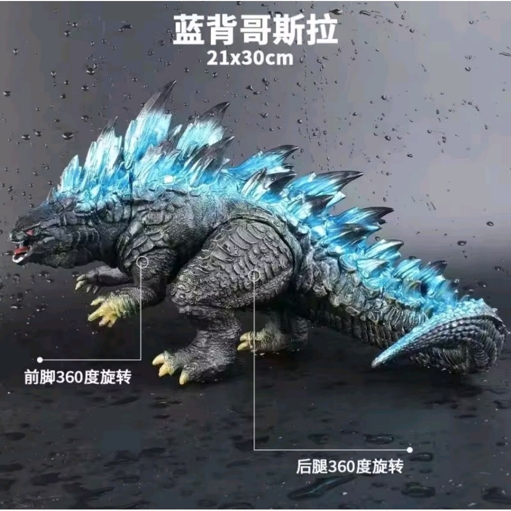 Action Figure Godzilla Vs Kong Ukuran Besar Mainan Koleksi godzilla jumbo size