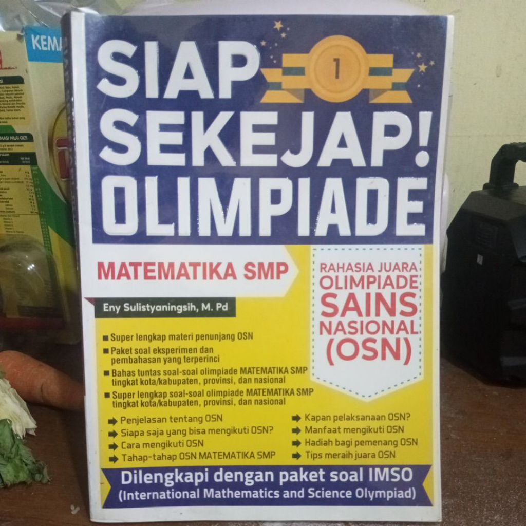 buku matematika smp ( buku bekas)