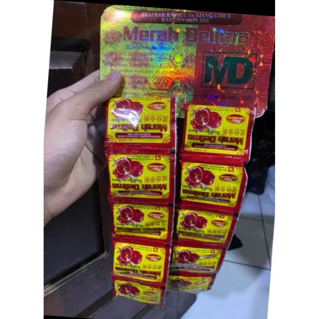 Merah Delima Kapsul Pegalinu Encok