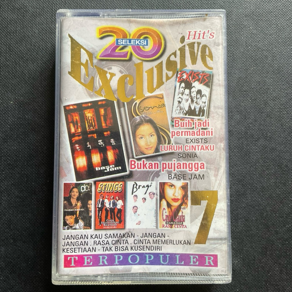 Kaset Pita 20 Seleksi Exclusive Hit’s Terpopuler Vol.7