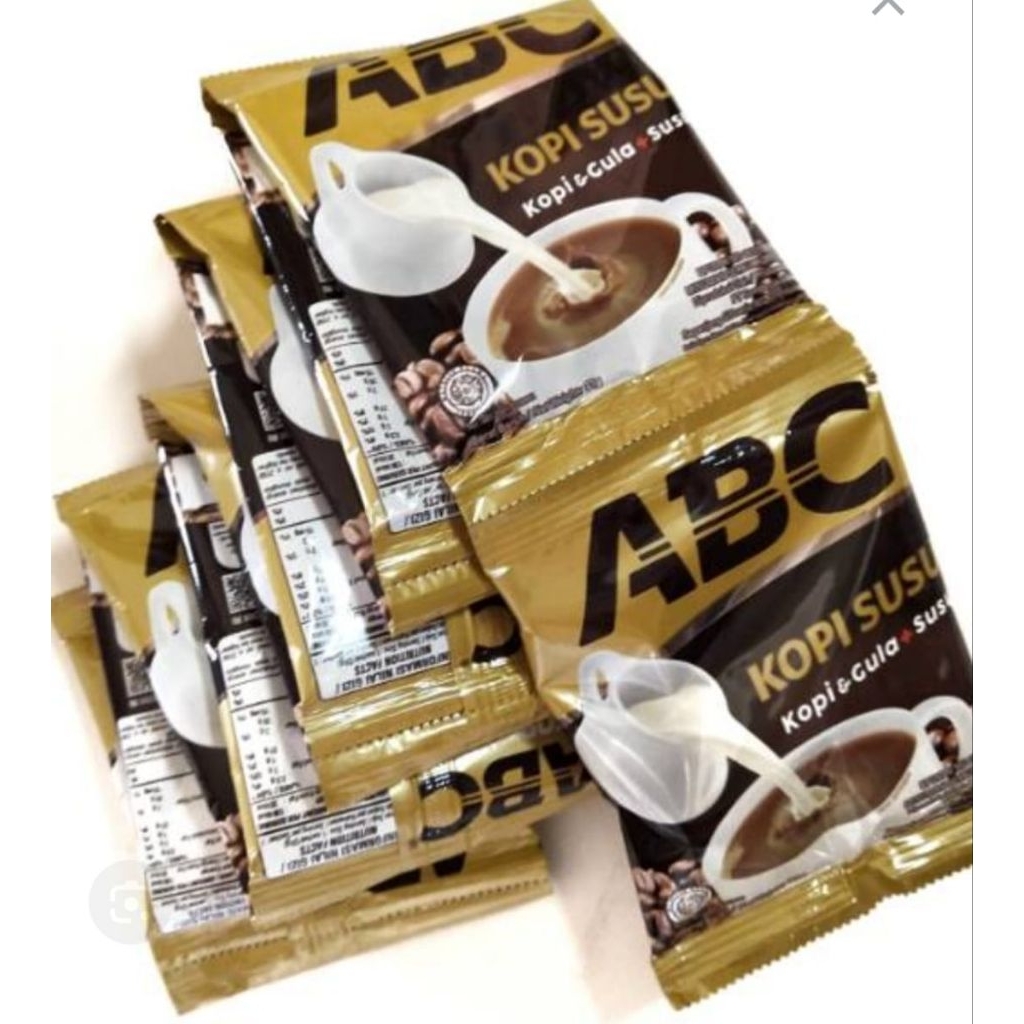 ABC kopi susu 1 renteng isi 10