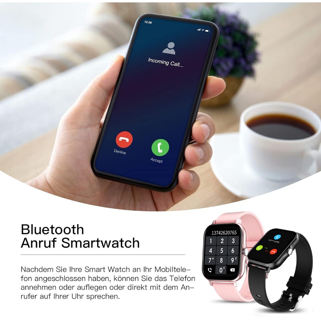CUCI GUDANG LIGE SmartWatch Pria Asli Wanita Olahraga IP67 Waterproof Fitness Kesehatan Monitor