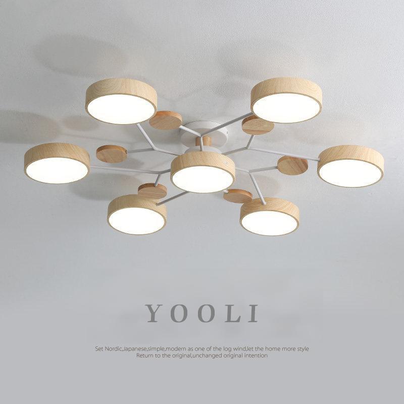 lamp_Yooli Lampu Led Kamar Aesthetic Lampu Gantung Ruang Tamu Klasik Lampu Gantung Plafon Minimalis 