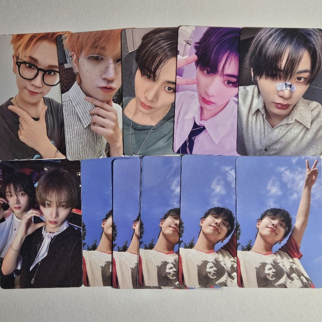 Betterbuys.Co Boynextdoor Album Photocard The Action - Riwoo Jaehyun Taesan Frame Ver. Fullset Ums