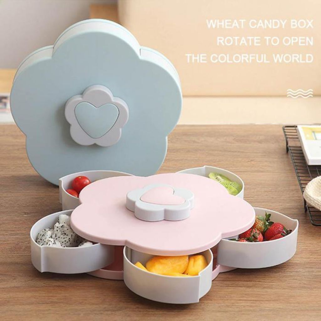 TOPLES PUTAR MOTIF BUNGA/FLOWERS CANDY BOX/TOPLES SNACK PUTAR/TOPLES