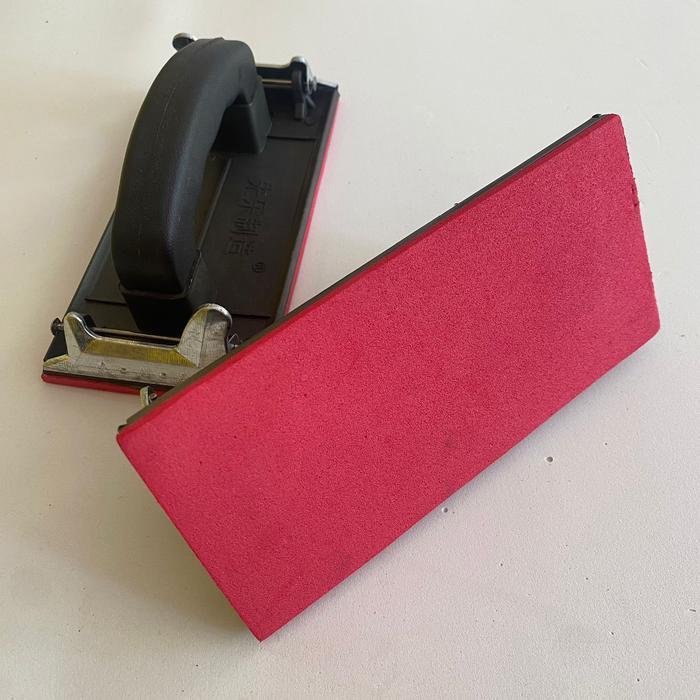 Pad Holder / Tatakan Amplas / Sandpaper Holder / Gagang Amplas Gerinda