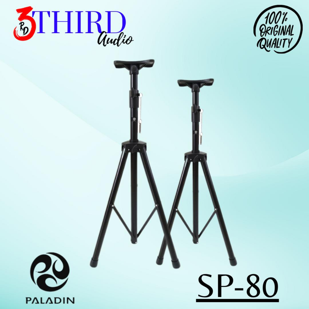 Paladin SP-80 Tripod Stand Speaker SP80 Stand Speaker