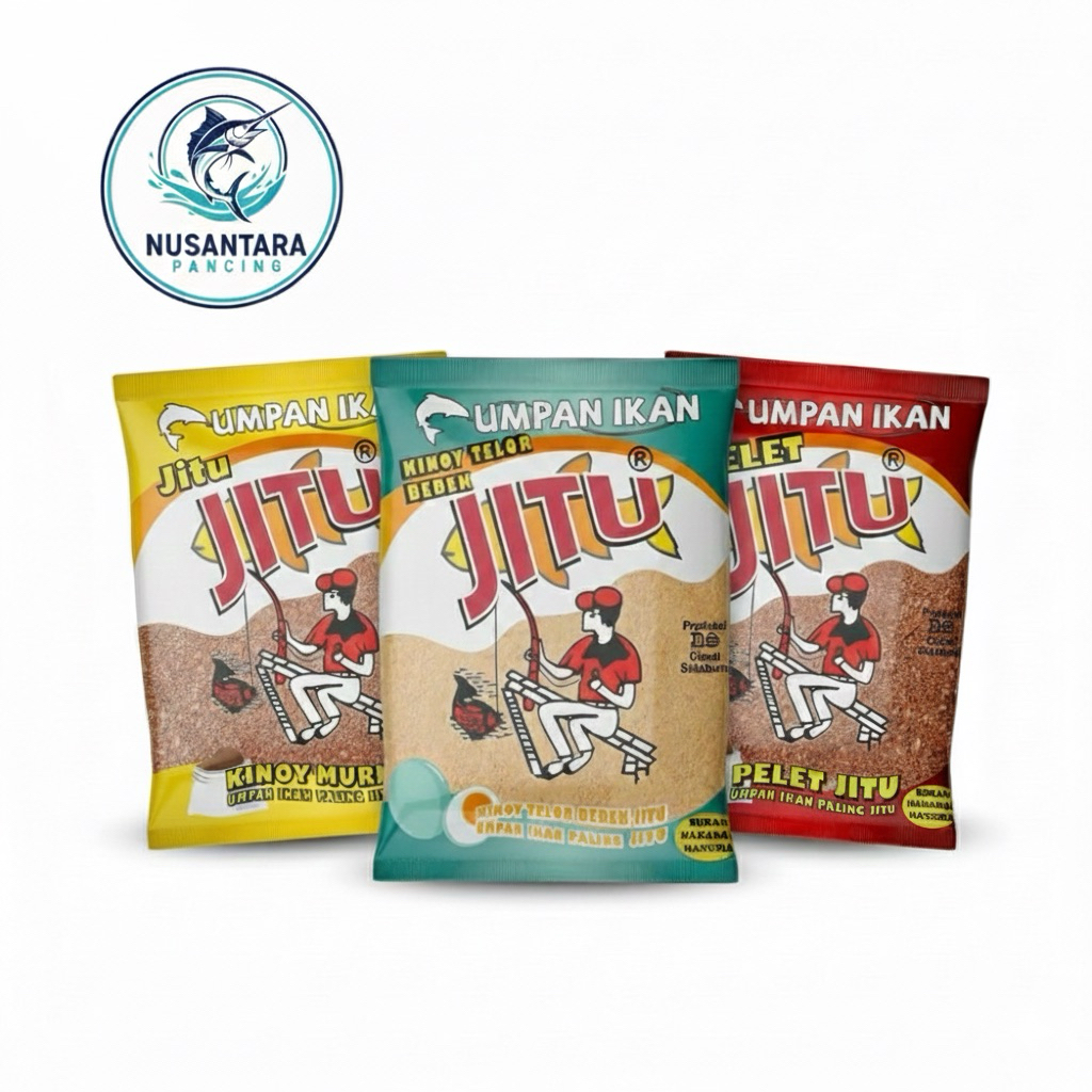 Pelet Umpan Ikan Kinoy Telor Bebek - Varian Kinoy Telor Bebek, Umpan Jitu untuk Ikan Mas, Nila, dan 