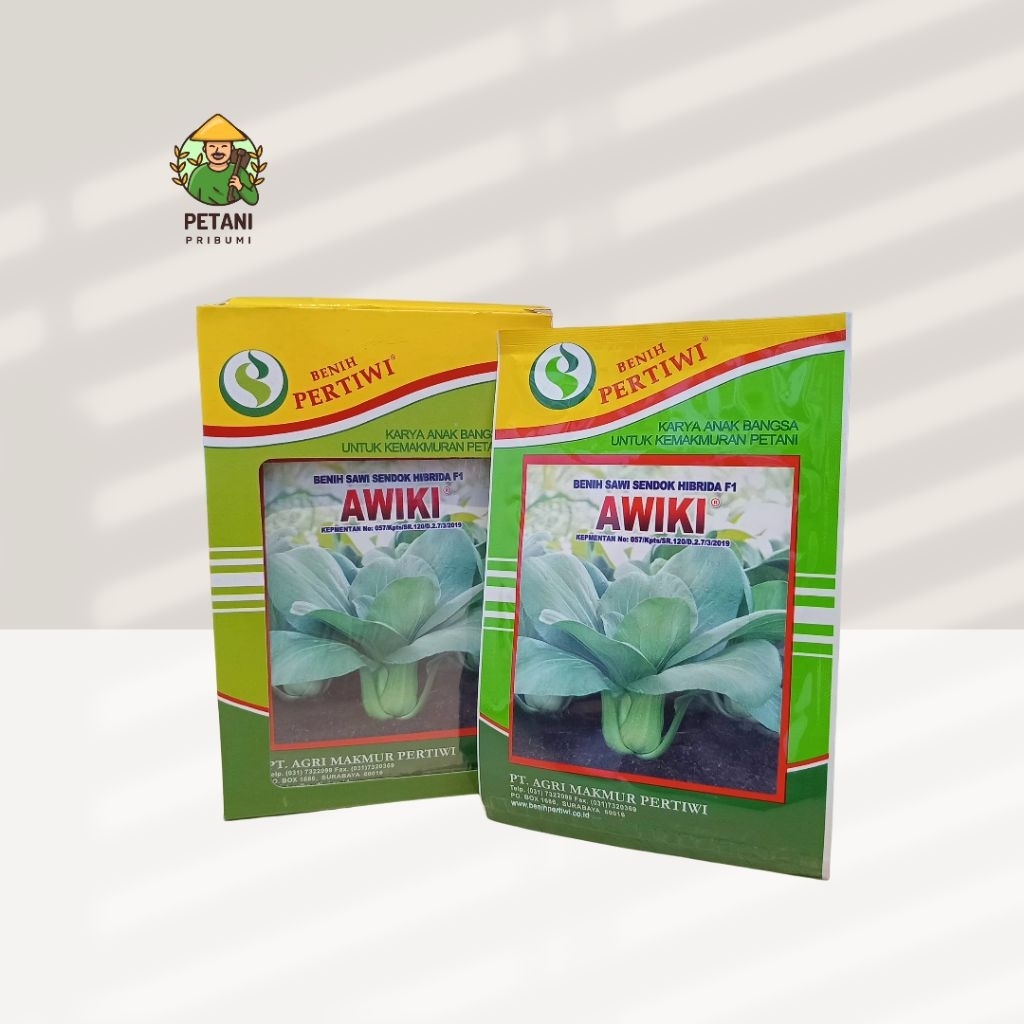 BENIH PAKCOY / SAWI SENDOK AWIKI F1 | KEMASAN SACHET 10 GR BENIH PERTIWI